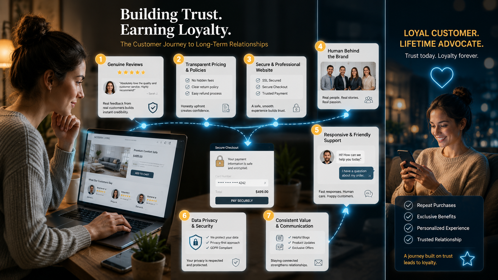 Building Customer Trust and Loyalty in the Digital Age